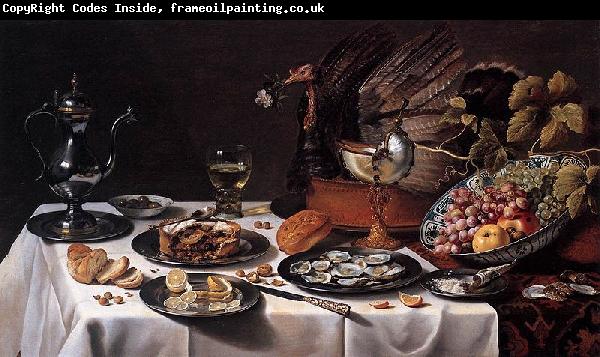 Pieter Claesz with Turkey Pie